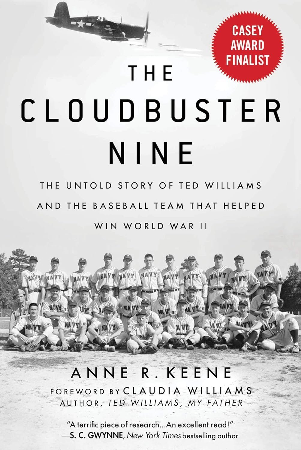 71rAWJaCAhL._SL1500_ Cloudbuster Nine: The Untold Story of Ted Williams and the Baseball Team That Helped Win World War II Paperback – April 21, 2020 - Image 1